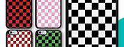 Checkered Phone Case iPhone X