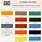 Chevy Truck Paint Color Chart