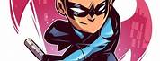 Chibi Batman Robin Nightwing