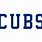 Chicago Cubs Logo Font