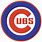 Chicago Cubs White Logo