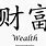 Chinese Symbol for Wealth