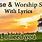 Christian Worship Songs with Lyrics