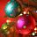 Christmas Ornaments and Lights Wallpaper