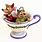 Cinderella Jaq and Gus Teacup