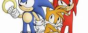 Classic Sonic and Knuckles