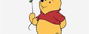 Classic Winnie the Pooh Holding Balloon