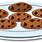 Clip Art Cookies On Plate