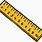 Clip Art Ruler with Inches