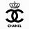 Coco Chanel Logo Print