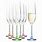 Colored Champagne Flutes