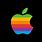 Colorful Apple Logo