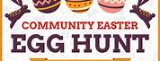 Community Easter Egg Hunt Flyer