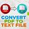Convert PDF to Text