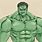 Cool Drawings of Hulk
