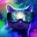Cool Space Cat