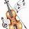 Cool Violin Drawings