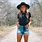 Country Girl Summer Outfit with Shorts