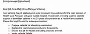 Cover Letter Examples for Medical Customer Service