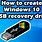 Create Recovery Drive USB
