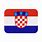 Croatia Flag. Emoji
