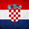 Croatia Grunge Flag