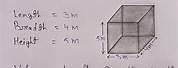 Cubic Meter Formula