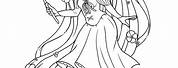 Cute Baby Rapunzel Coloring Pages
