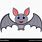 Cute Bat Vector