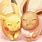 Cute Eevee and Pikachu