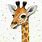 Cute Giraffe Painting