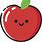 Cute Kawaii Apple