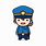 Cute Police Cartoon