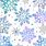 Cute Snowflake Background