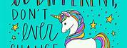 Cute Unicorn Quotes and Sayings