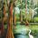 Cypress Swamp Painting