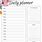 Daily Planner Sheets PDF