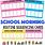Daily School Routine Chart