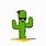 Dancing Cartoon Cactus