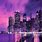Dark Purple City Aesthetic