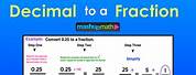 Decimal Fractions Examples