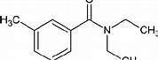 Deet Chemical Structure