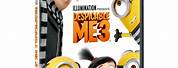 Despicable Me 3 Movie DVD Covers