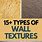 Different Textures for Walls