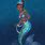 Disney Princess Tiana as Mermaid