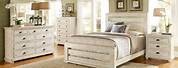 Distressed White Bedroom Furniture