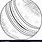 Drawing of Cricket Ball