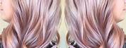 Dusty Rose Gold Hair Color