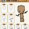 Easy Draw Baby Groot
