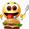 Eating Burger Emoji